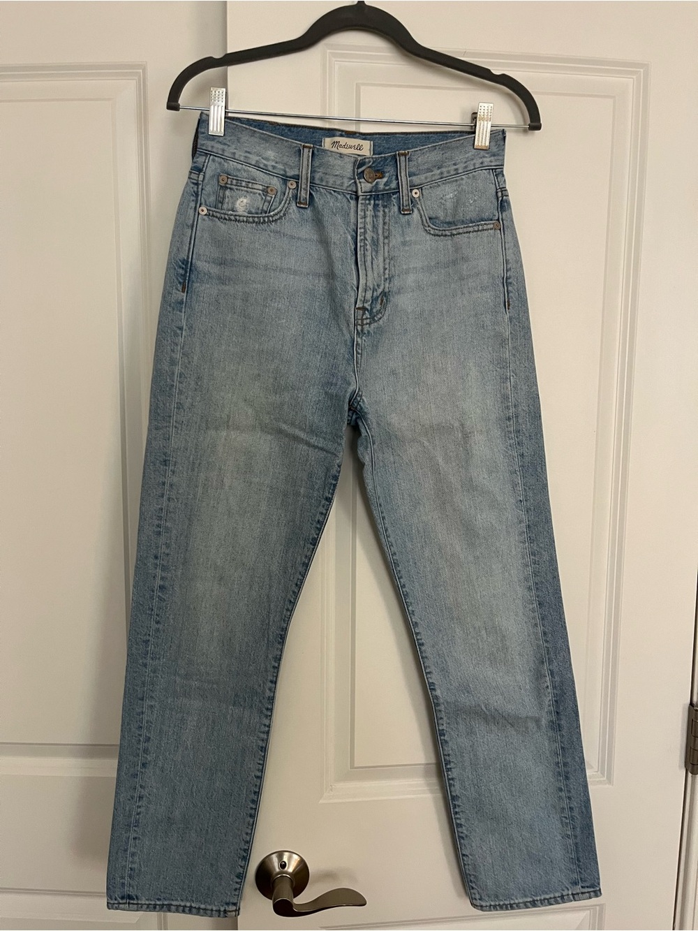 Madewell Perfect Vintage Straight Leg Jeans